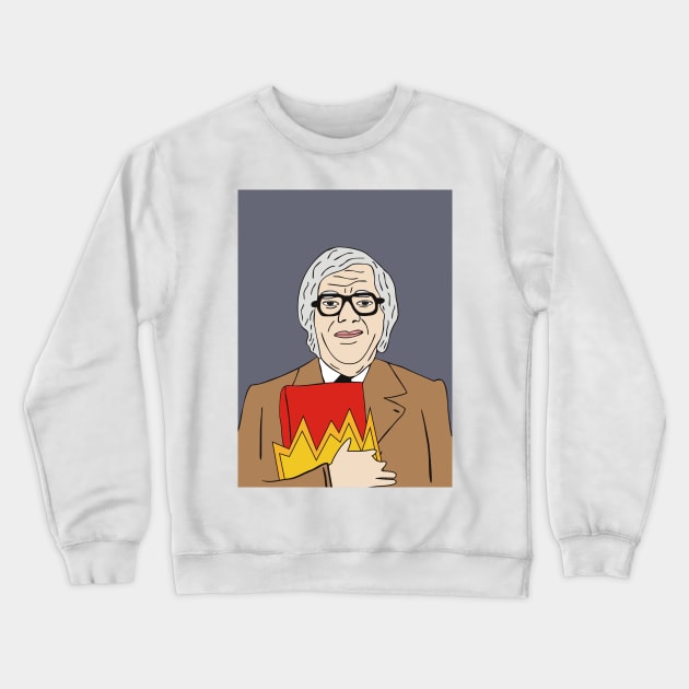 Ray Bradbury Crewneck Sweatshirt by grekhov